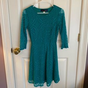 Teal Francesca’s dress